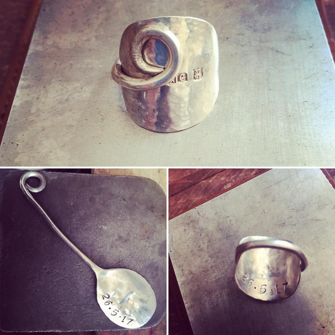 First Year Anniversary Gift- Date Stamped - RACHEL SHRIEVES DESIGN