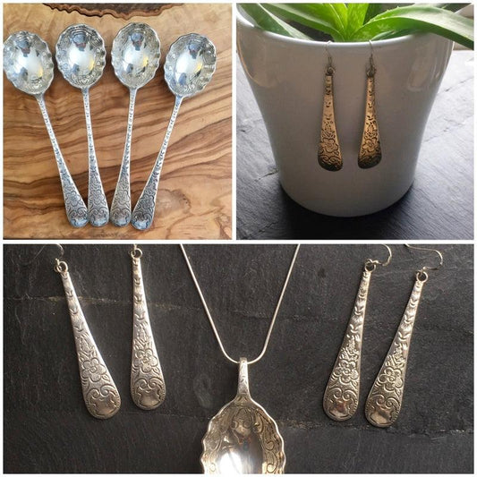 Sentimental commission using parents wedding gift spoons from 1960 - RACHEL SHRIEVES DESIGN