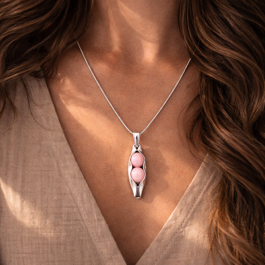 opal 24th anniversary necklace