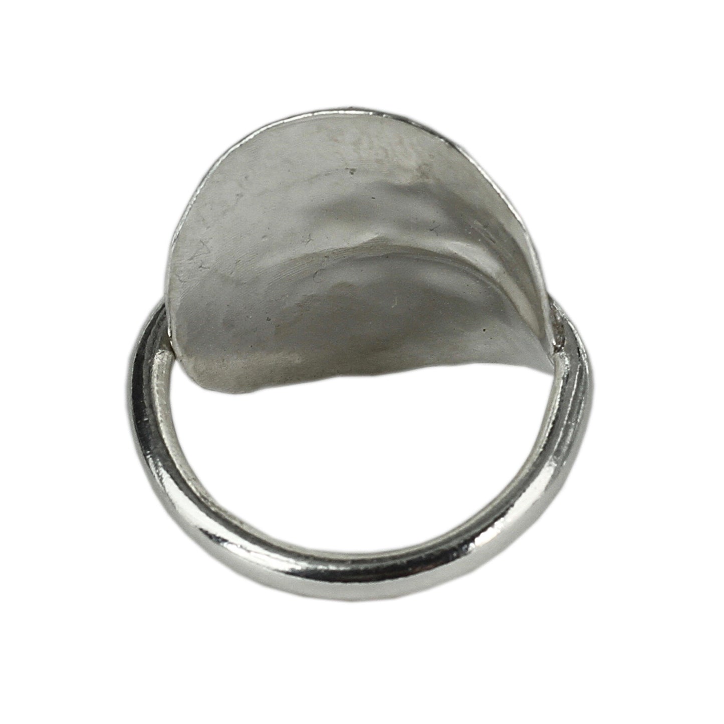 Solid Silver Vintage Coffee Spoon Ring - RACHEL SHRIEVES DESIGN