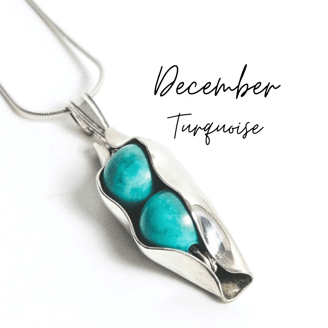 December Birthstone | Turquoise | Two Peas In A Pod
