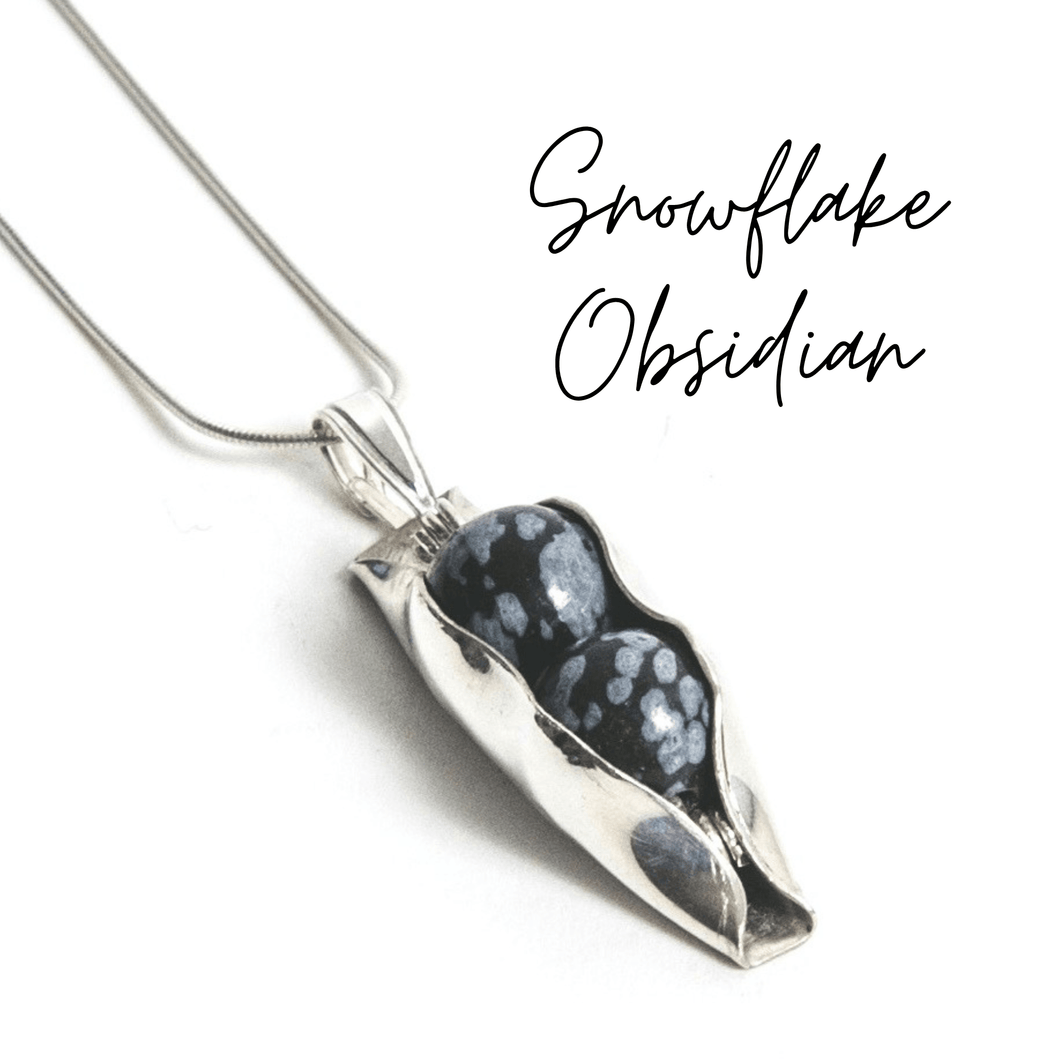 Snowflake Obsidian | Two Peas In A Pod