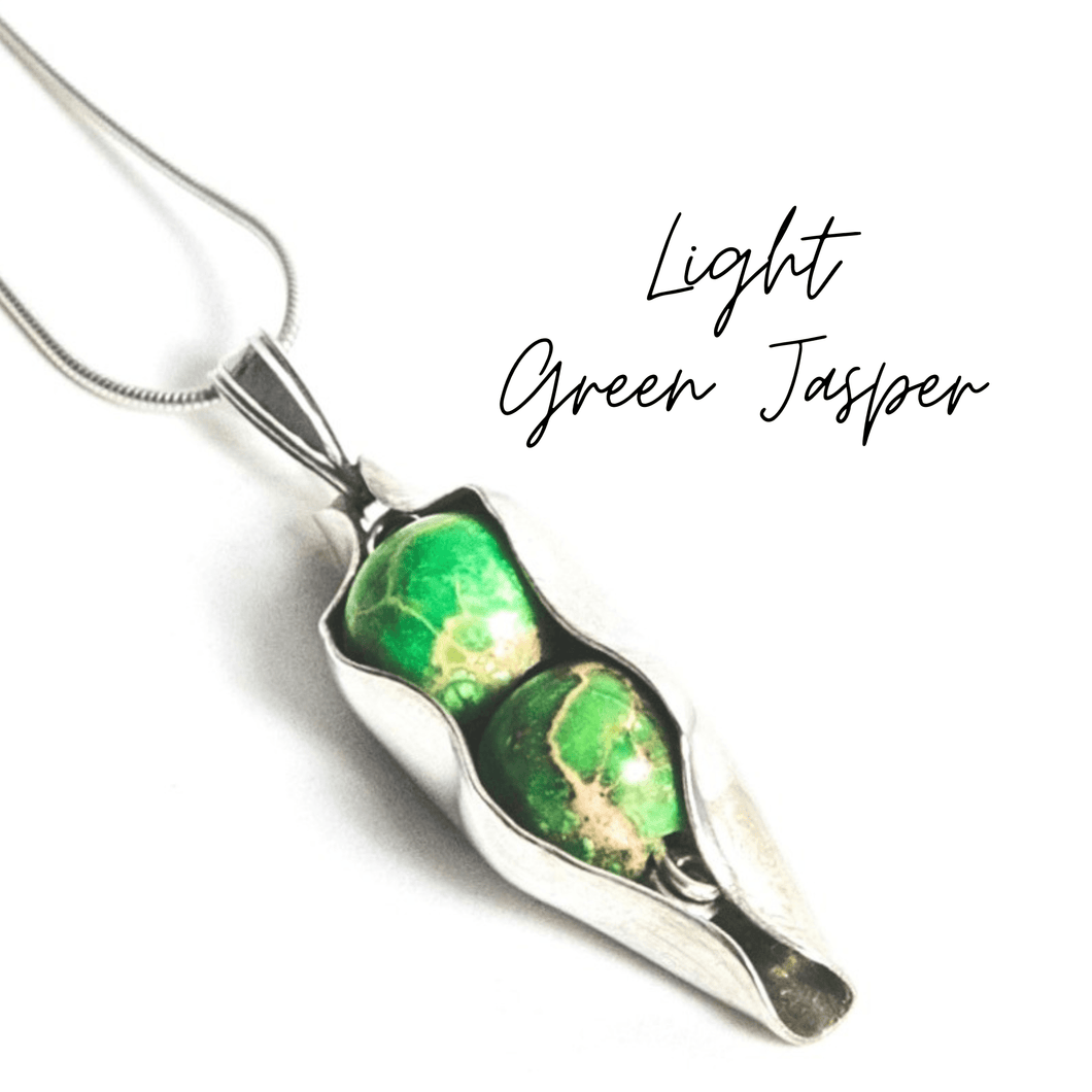 Light Green Jasper | Two Peas In A Pod