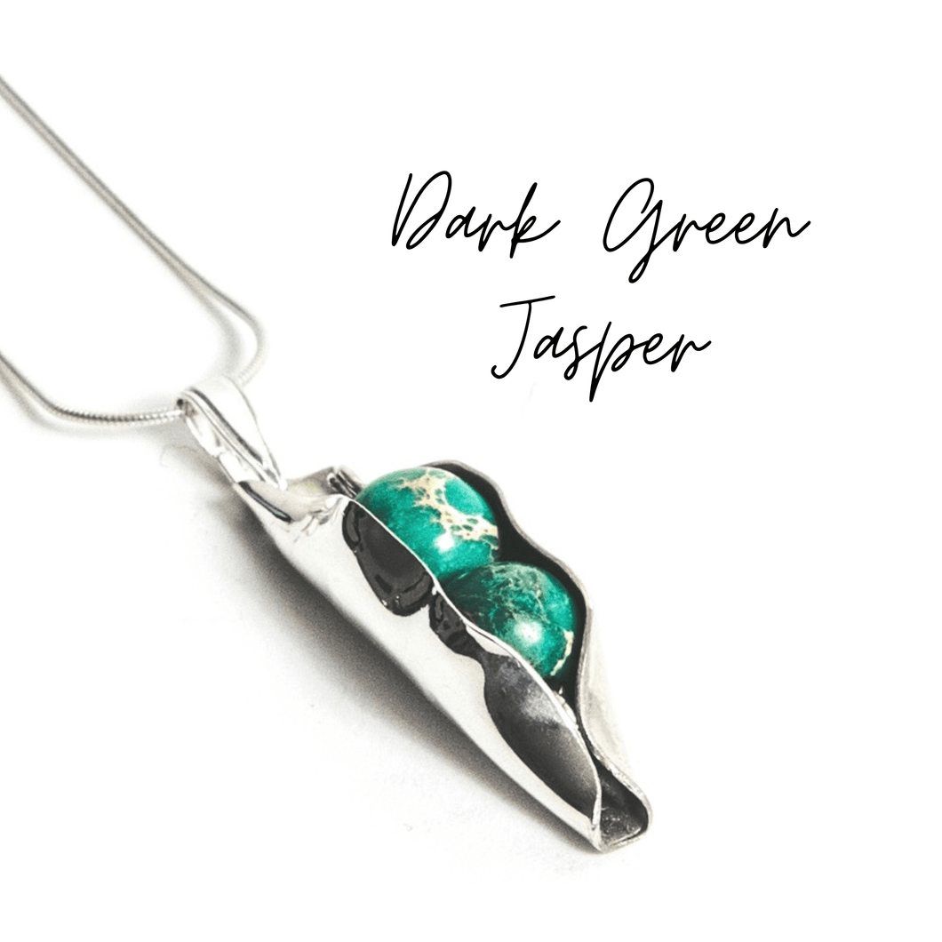 Dark Green Jasper | Two Peas In A Pod
