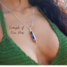 Load image into Gallery viewer, Four Pea In A Pod | Engraved Initials | Any Birthstone Combination
