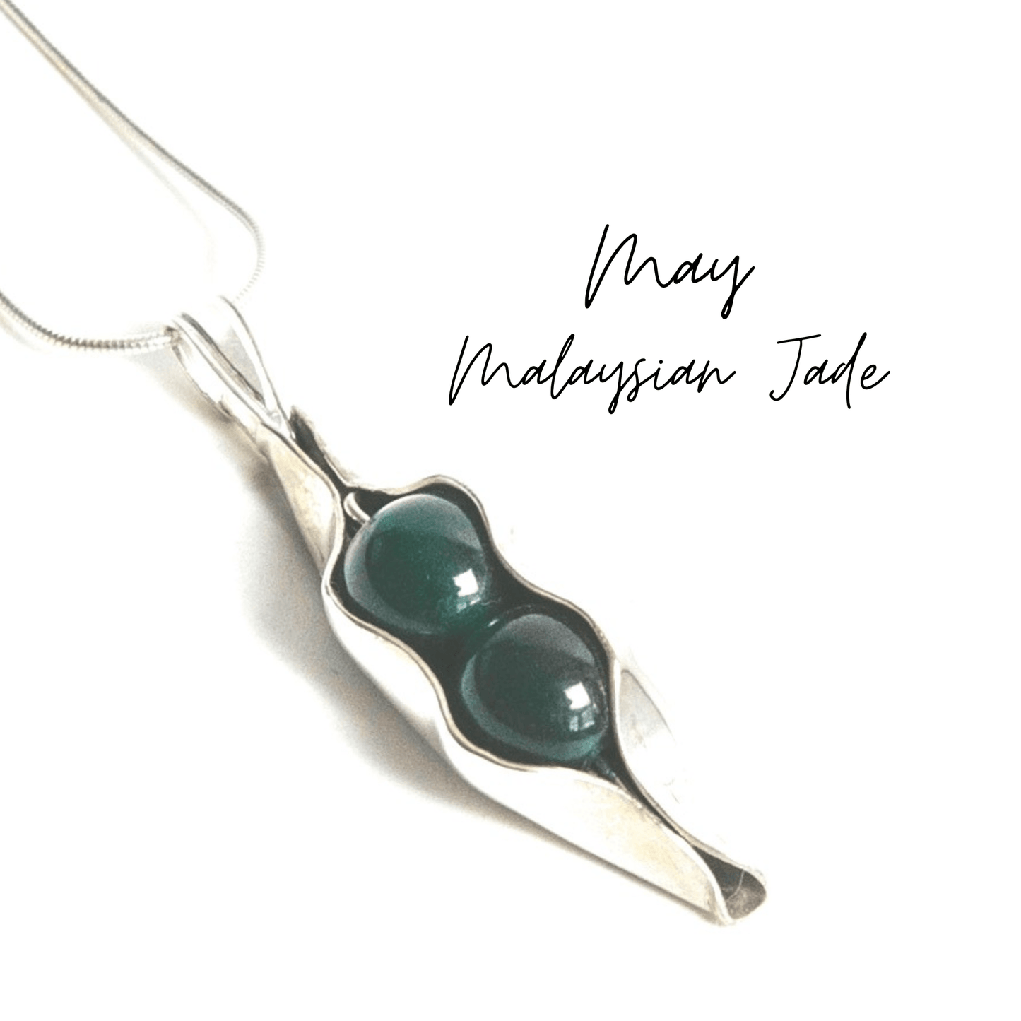 May Birthstone | Malaysian Jade | Two Peas In A Pod - RACHEL SHRIEVES DESIGN