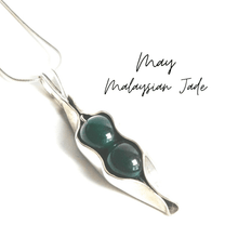Load image into Gallery viewer, May Birthstone | Malaysian Jade | Two Peas In A Pod
