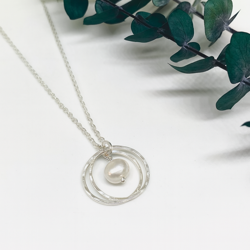 30th Anniversary Necklace | Freshwater Pearl | Sterling silver | 30th wedding anniversary gift