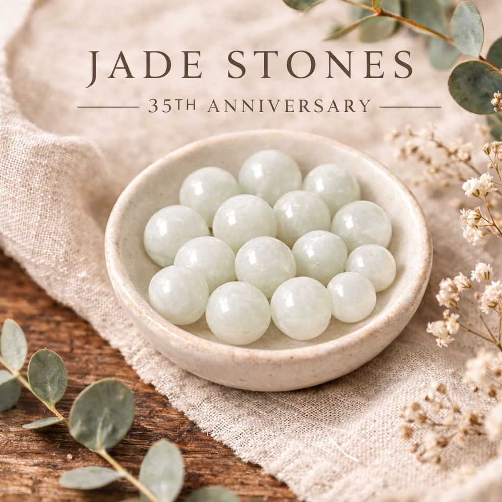 Jade anniversary | Two peas in a pod | Custom Engraving | 35th wedding anniversary gift