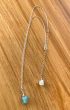 Load image into Gallery viewer, Rough  Raw Amazonite | Silver Necklace | Stone of Calm
