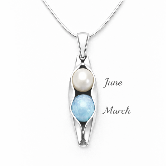 birthstones necklace 