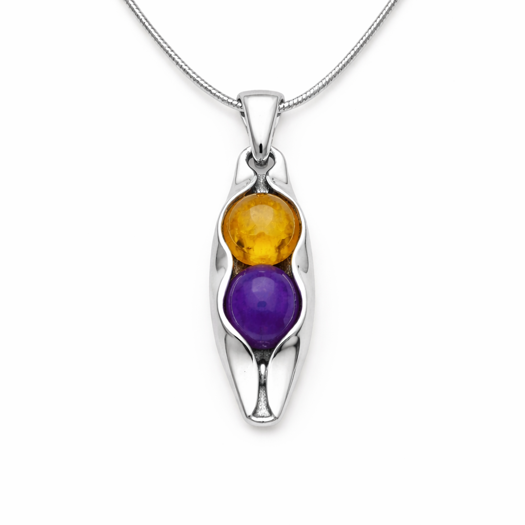 birthstone two peas in a pod