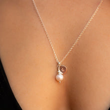 Load image into Gallery viewer, Freshwater Pearl &amp; Initial Bracelet
