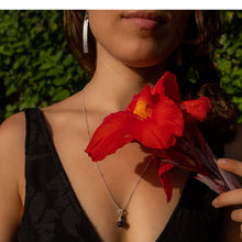 Load image into Gallery viewer, Birthstone &amp; Initial Necklace
