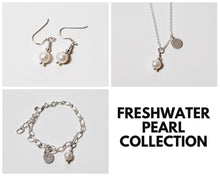 Load image into Gallery viewer, Freshwater Pearl &amp; Initial Bracelet
