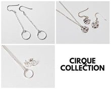 Load image into Gallery viewer, Cirque Textured Dangly Short Chain Earrings
