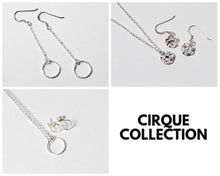 Load image into Gallery viewer, Cirque Textured Dangly Long Chain Earrings
