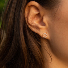 Load image into Gallery viewer, Cirque Diamond Cut Studs
