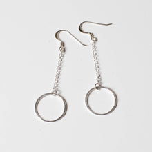Load image into Gallery viewer, Cirque Chain Dangly Earrings
