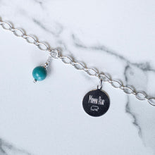 Load image into Gallery viewer, Round Disc &amp; Birthstone Bracelet
