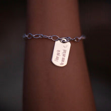 Load image into Gallery viewer, Tag Engraved Bracelet
