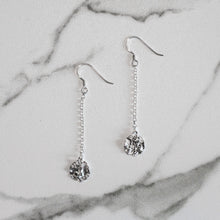Load image into Gallery viewer, Mother&#39;s Day - Cirque Textured Dangly Long Chain Earrings

