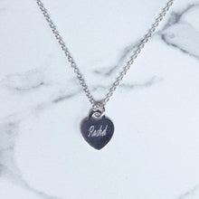 Load image into Gallery viewer, Mother&#39;s Day -  Mama Bear - Engraved Personalised Silver Necklace
