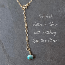 Load image into Gallery viewer, Raw Emerald | Gold Necklace | Stone of Successful Love
