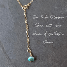 Load image into Gallery viewer, Raw Black Tourmaline | Gold Necklace | Stone of Protection
