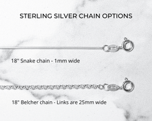 Load image into Gallery viewer, Mother&#39;s Day -  Mama Bear - Engraved Personalised Silver Necklace
