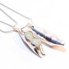 Load image into Gallery viewer, 35th Wedding Anniversary | Jade Stones | Engraved Initials | Two Peas In A Pod
